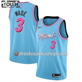 Dječji NBA Dres Miami Heat Dwyane Wade 3 Nike 2019-20 City Edition Swingman